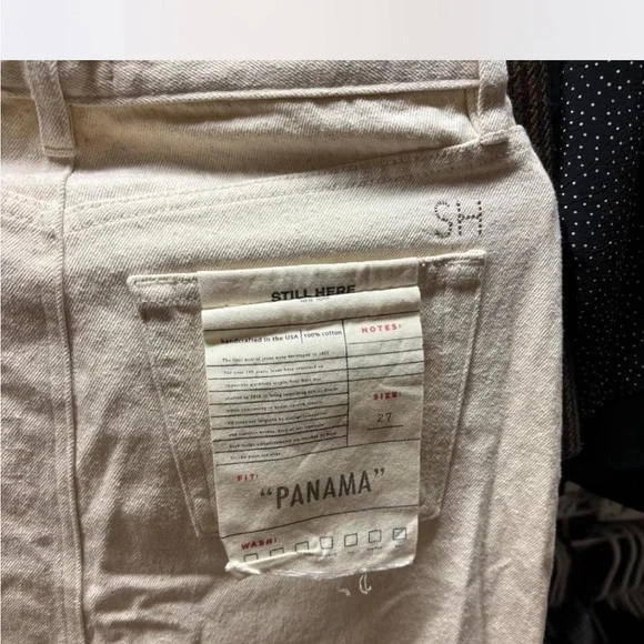 Still Here Panama skirt in bone - Picture 3 of 6